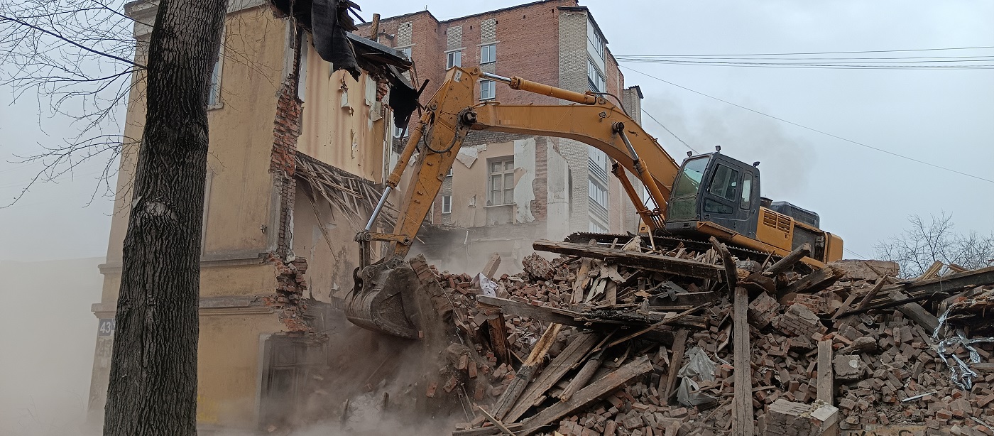 Услуги по сносу и демонтажу старых домов, строений и сооружений в Билибино
